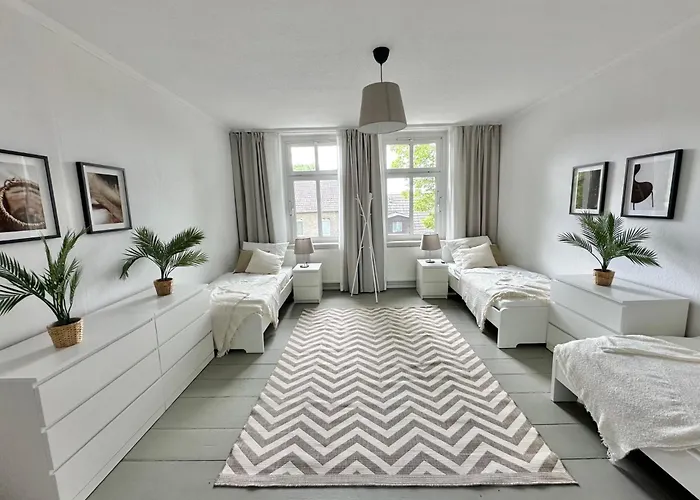 아파트 Arbio Monteurzimmer In Free Wifi & Parking *